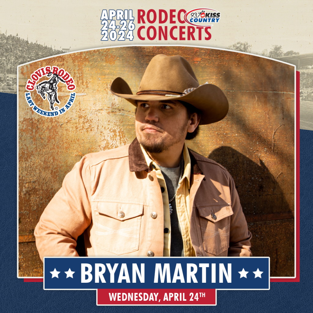 Bryan Martin at the Clovis Rodeo April 24 KSKSFM